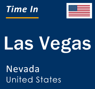 Current time in Las Vegas, Nevada, United States