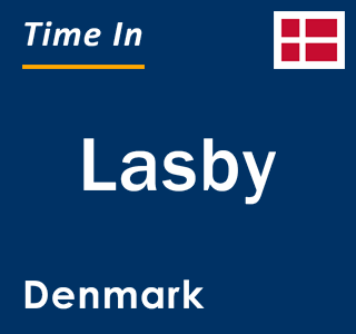 Current local time in Lasby, Denmark