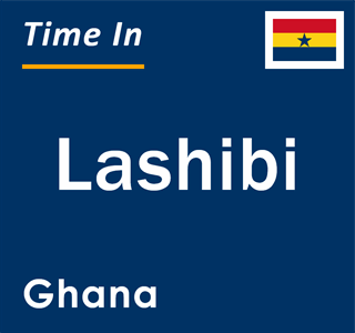 Current local time in Lashibi, Ghana