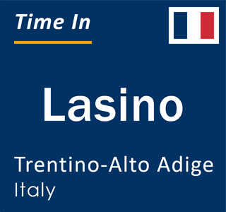 Current local time in Lasino, Trentino-Alto Adige, Italy