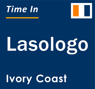 Current local time in Lasologo, Ivory Coast