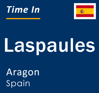 Current local time in Laspaules, Aragon, Spain