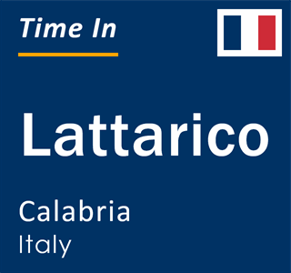 Current local time in Lattarico, Calabria, Italy