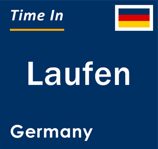 Current local time in Laufen, Germany