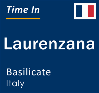 Current local time in Laurenzana, Basilicate, Italy