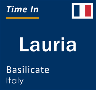 Current local time in Lauria, Basilicate, Italy