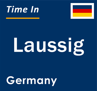 Current local time in Laussig, Germany