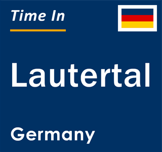 Current local time in Lautertal, Germany