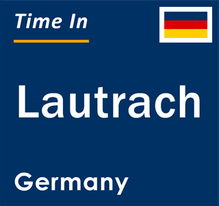 Current local time in Lautrach, Germany