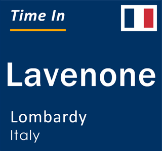 Current local time in Lavenone, Lombardy, Italy