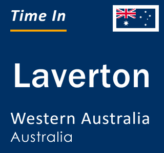 Current local time in Laverton, Western Australia, Australia