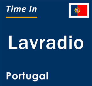 Current local time in Lavradio, Portugal