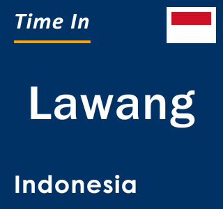 Current local time in Lawang, Indonesia