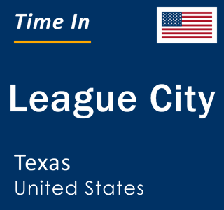 Current local time in League City, Texas, United States