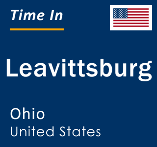 Current local time in Leavittsburg, Ohio, United States