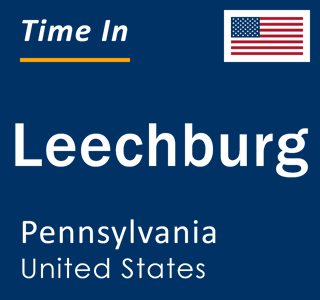 Current local time in Leechburg, Pennsylvania, United States