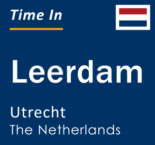 Current local time in Leerdam, Utrecht, The Netherlands