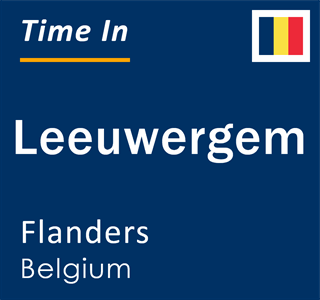 Current local time in Leeuwergem, Flanders, Belgium