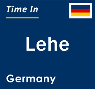 Current local time in Lehe, Germany