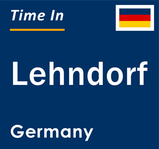 Current local time in Lehndorf, Germany