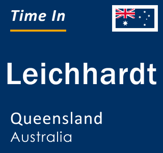 Current local time in Leichhardt, Queensland, Australia