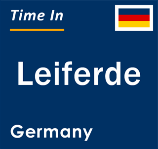 Current local time in Leiferde, Germany