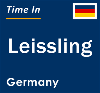 Current local time in Leissling, Germany