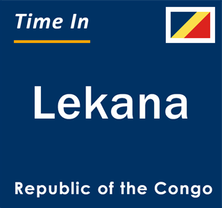 Current local time in Lekana, Republic of the Congo