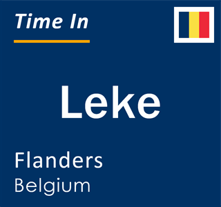 Current local time in Leke, Flanders, Belgium