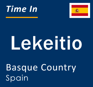 Current local time in Lekeitio, Basque Country, Spain