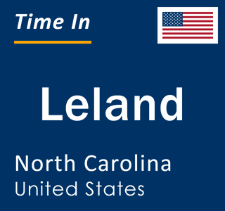 Current local time in Leland, North Carolina, United States