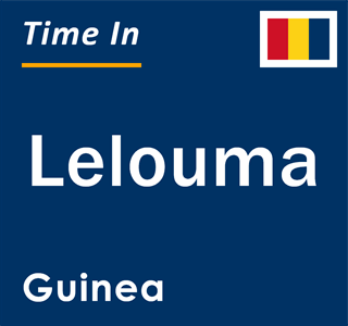 Current local time in Lelouma, Guinea