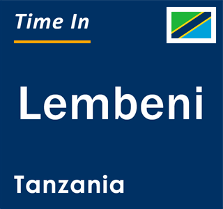 Current local time in Lembeni, Tanzania