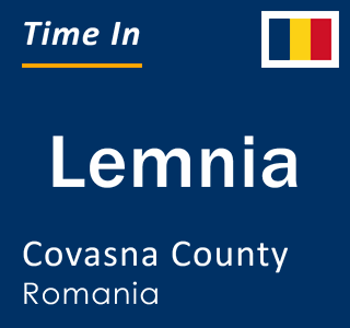 Current local time in Lemnia, Covasna County, Romania