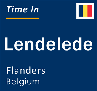 Current local time in Lendelede, Flanders, Belgium