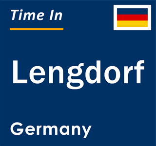 Current local time in Lengdorf, Germany