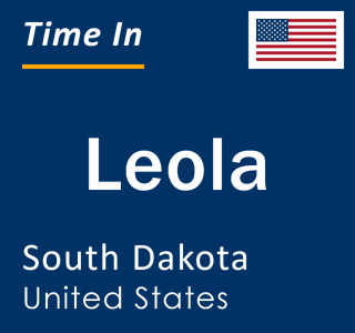 Current local time in Leola, South Dakota, United States