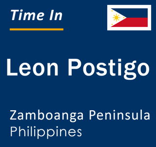 Current local time in Leon Postigo, Zamboanga Peninsula, Philippines