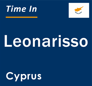 Current local time in Leonarisso, Cyprus