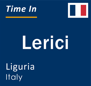 Current local time in Lerici, Liguria, Italy
