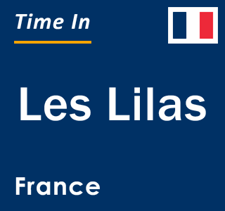 Current local time in Les Lilas, France