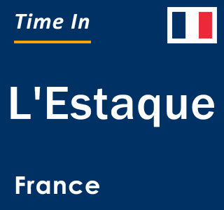 Current local time in L'Estaque, France