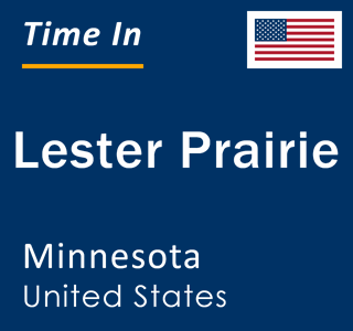 Current local time in Lester Prairie, Minnesota, United States