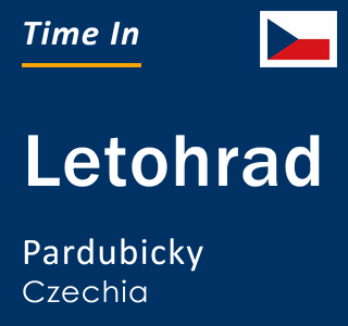 Current local time in Letohrad, Pardubicky, Czechia