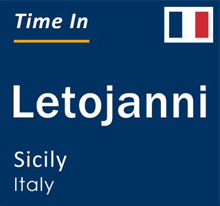 Current local time in Letojanni, Sicily, Italy