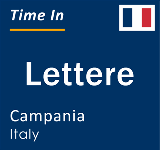 Current local time in Lettere, Campania, Italy