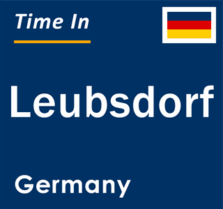 Current local time in Leubsdorf, Germany