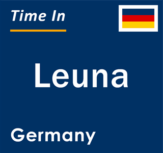 Current local time in Leuna, Germany