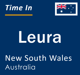 Current local time in Leura, New South Wales, Australia