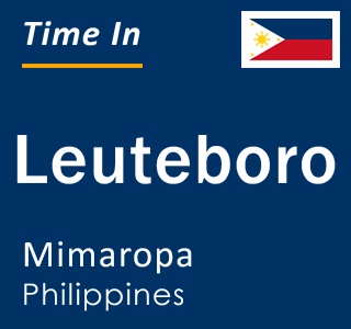 Current local time in Leuteboro, Mimaropa, Philippines